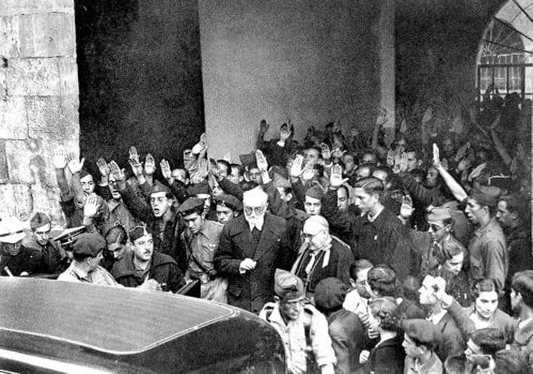 El extraño encuentro de Unamuno con José Antonio Primo de Rivera que le alejó del Premio Nobel