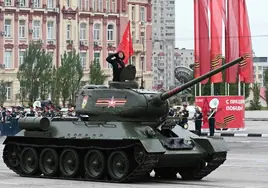 El terror de los Panzer nazis: la historia  del tanque soviético que desfiló ante Putin el Día de la Victoria
