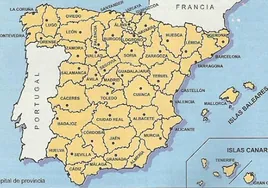 Así se gestó la polémica división provincial de España que dio el máximo poder a Madrid