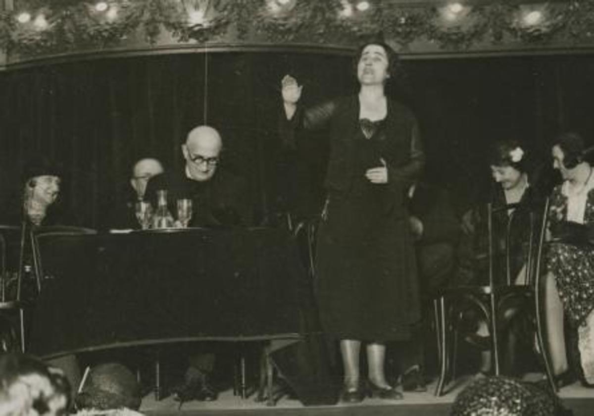 Discurso de Clara Campoamor en París.