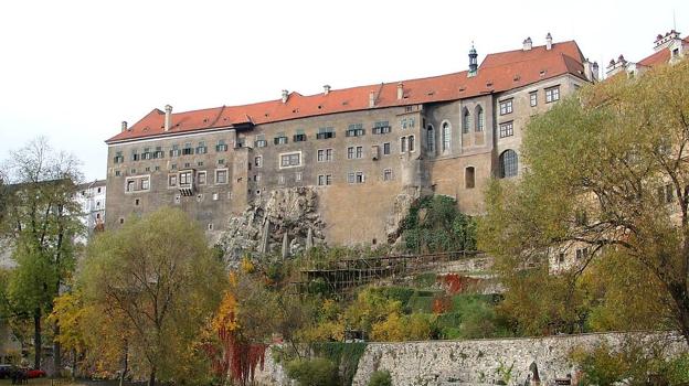 Castillo de Český Krumlov, en República Checa.