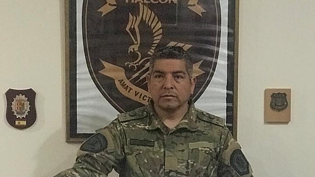 El Comisario Mayor José Leonardo Escalante, director de la unidad