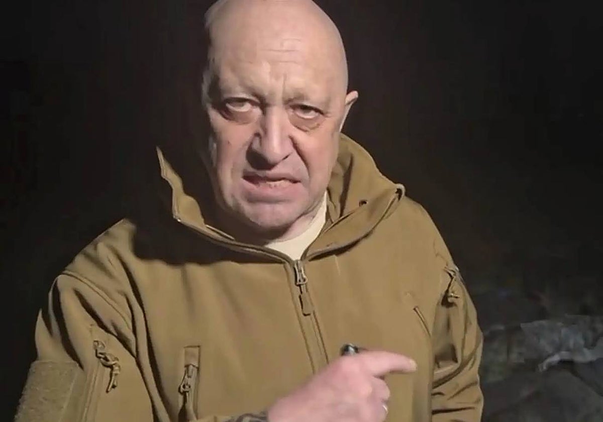 El jefe del Grupo Wagner, Yevgeni Prigozhin