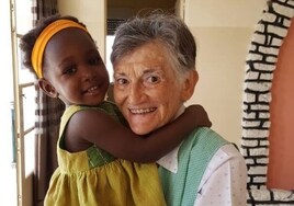 Sor Justina , 46 años con huérfanos en África: «Una madre murió mientras su bebé le agarraba el pecho para comer»