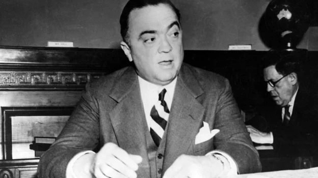 El director del FBI, J. Edgar Hoover