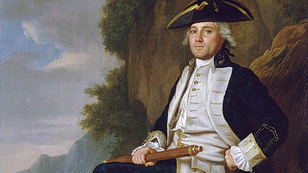 Edward Vernon, pintado por Francis Hayman