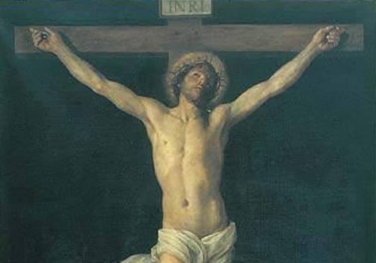 Pintura que representa a Jesucristo, de Acisclo, Palomino