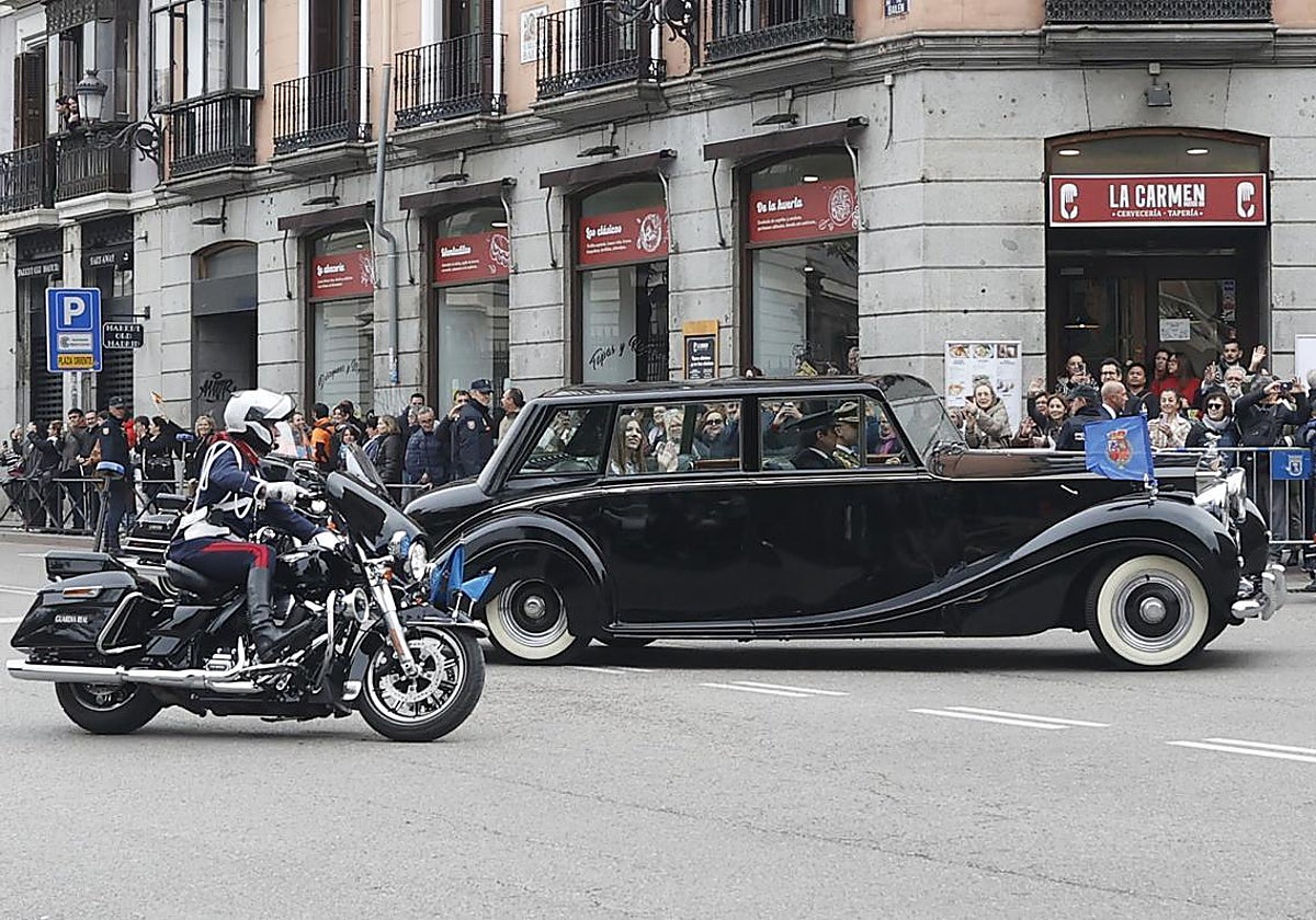 Rolls Royce Phantom IV, en el desfile
