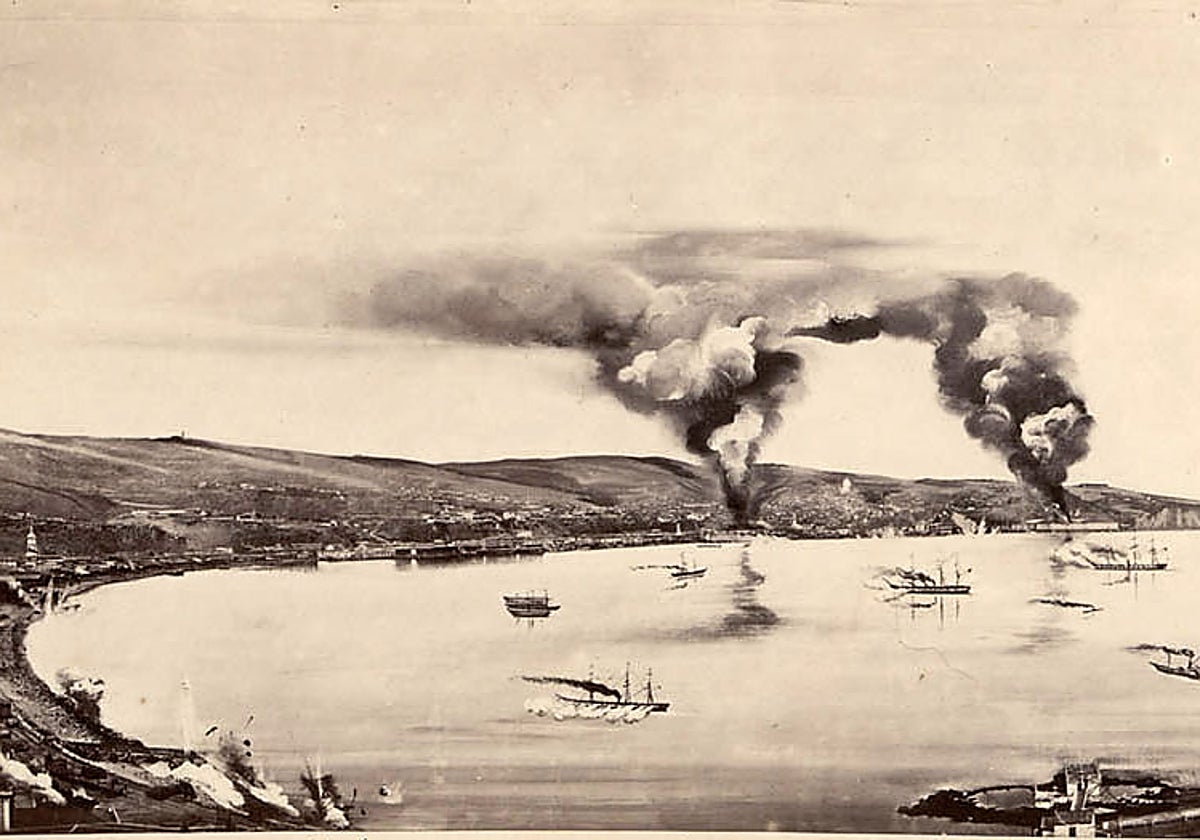 1866'da Valparaíso'ya yaptıkları saldırının ardından İspanya'ya karşı yürüttükleri şiddetli dünya harekâtında sakladıkları şey