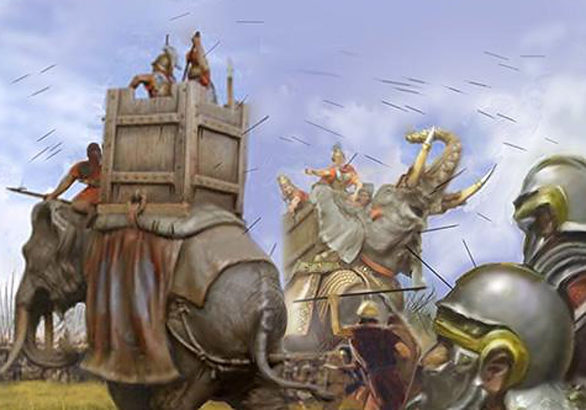 Batalla de Tapso, recreación