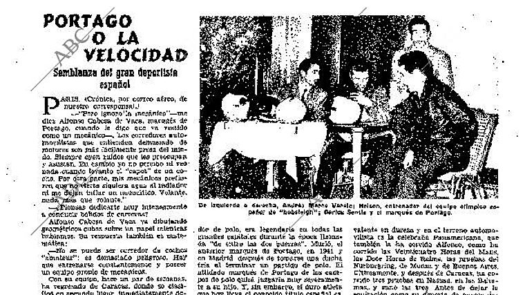 El &#039;beso de la muerte&#039;: la maldición que acabó con el piloto español de Ferrari que hacía temblar a Fangio