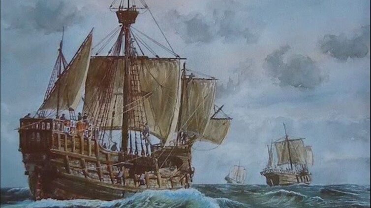 Hundida bajo tierra en el fondo del mar: cinco siglos tras la pista de la nao con la que Colón descubrió América