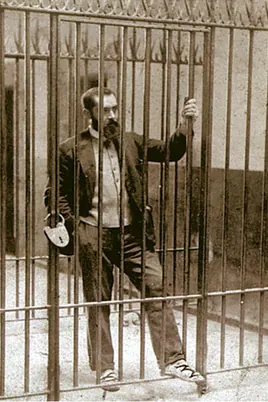 Sabino Arana, durante su estancia en prisión en 1895