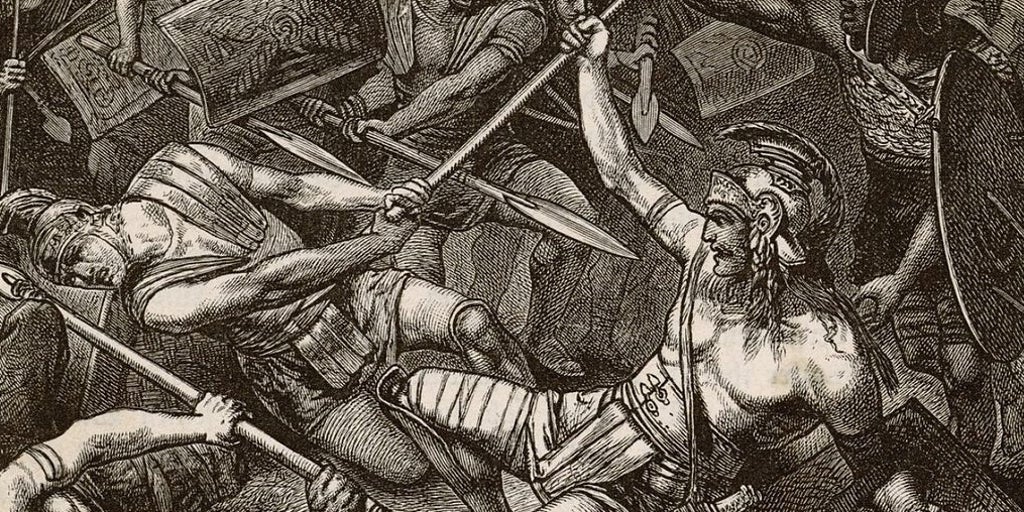 Roma lejyonlarının, İsa Mesih'in de çektiği gladyatör Spartaküs'ün ordusuna karşı intikamı