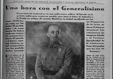 Así reconoció Franco que reinstauraría la Monarquía, pero «una muy distinta»