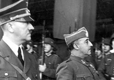 Estos eran los dos grandes jerarcas de Franco por los que Hitler sentía admiración