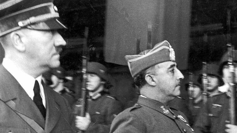 Estos eran los dos grandes jerarcas de Franco por los que Hitler sentía admiración