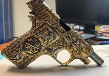 La Gendarmería francesa encuentra la pistola perdida de Niceto Alcalá-Zamora