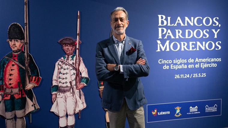 José Manuel Guerrero Acosta, comisario de la exposición 'Blancos, pardos y morenos