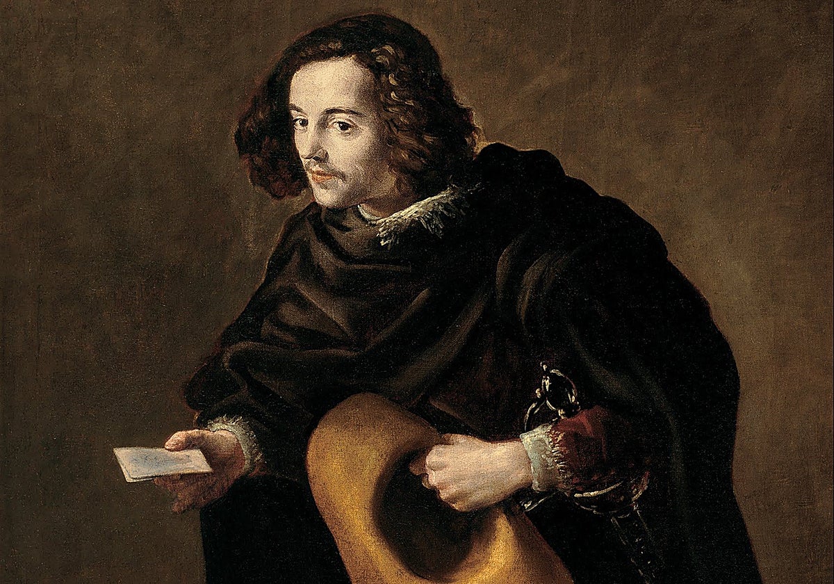 'El mensajero', pintado por Juan Andrés Ricci en 1640