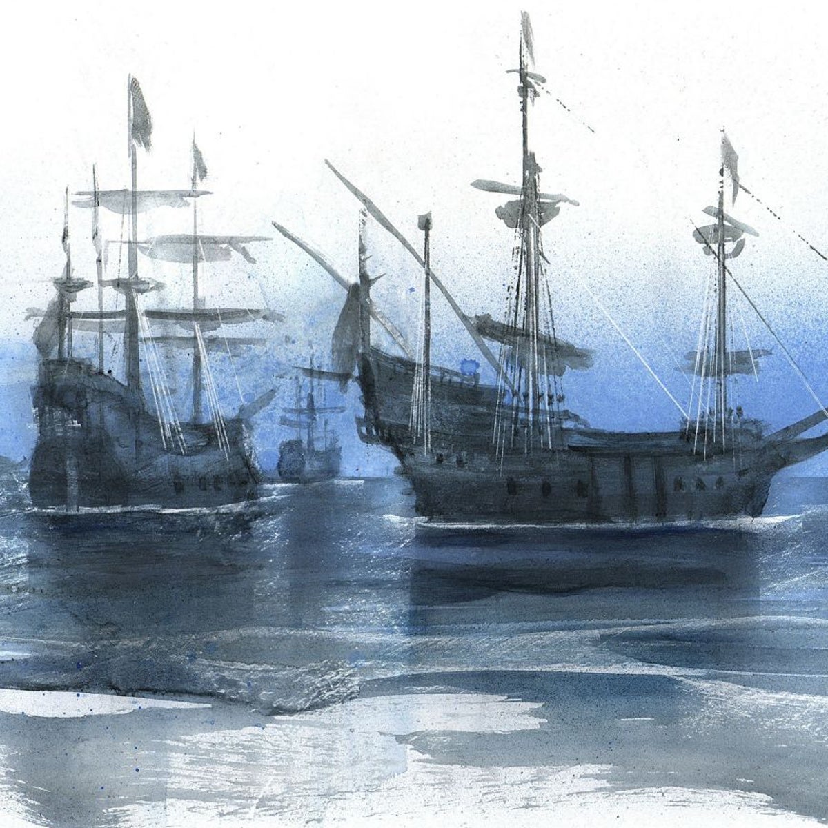 Representación de la mal llamada Armada Invencible