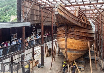 Diez años para construir una réplica exacta del mejor barco de la Monarquía hispánica del XVI
