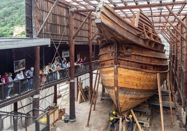 Diez años para construir una réplica del mejor barco de la Monarquía