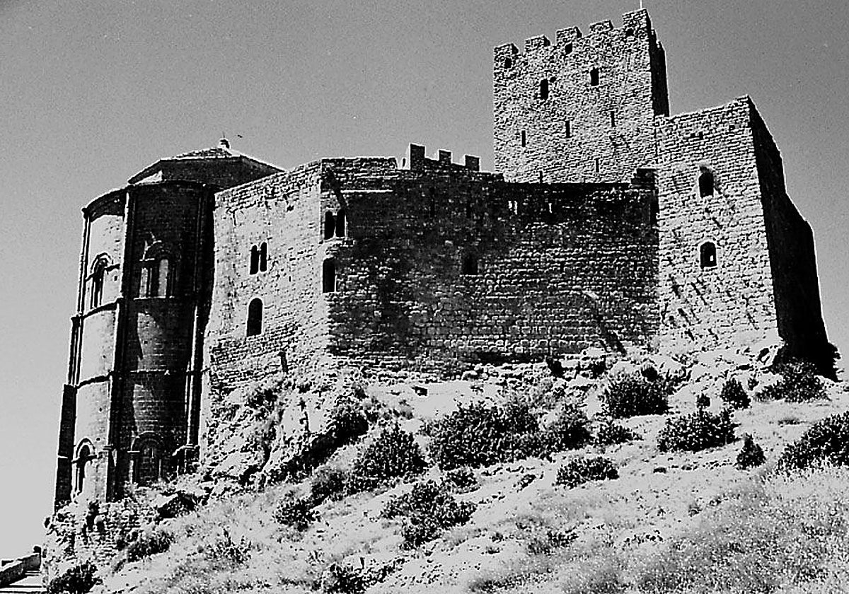 El castillo de Loarre, en 1997