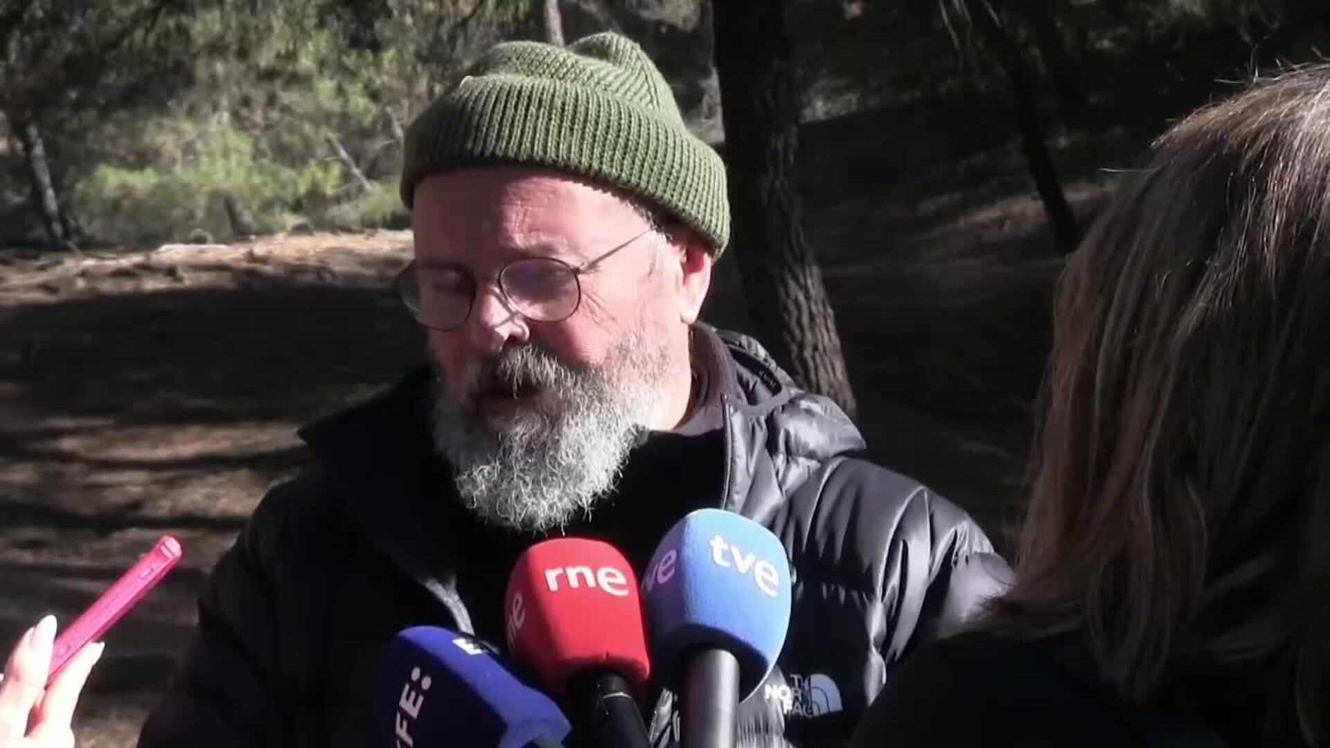 Forenses trabajan en las fosas de Víznar (Granada) para juzgar delitos de lesa humanidad