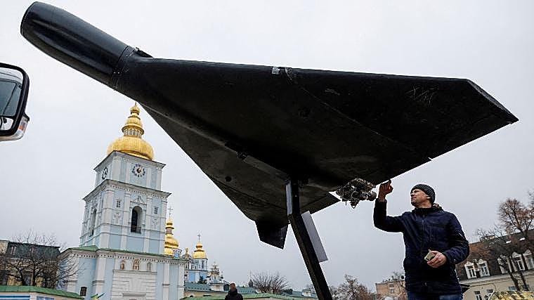 Operador de drone ucraniano.