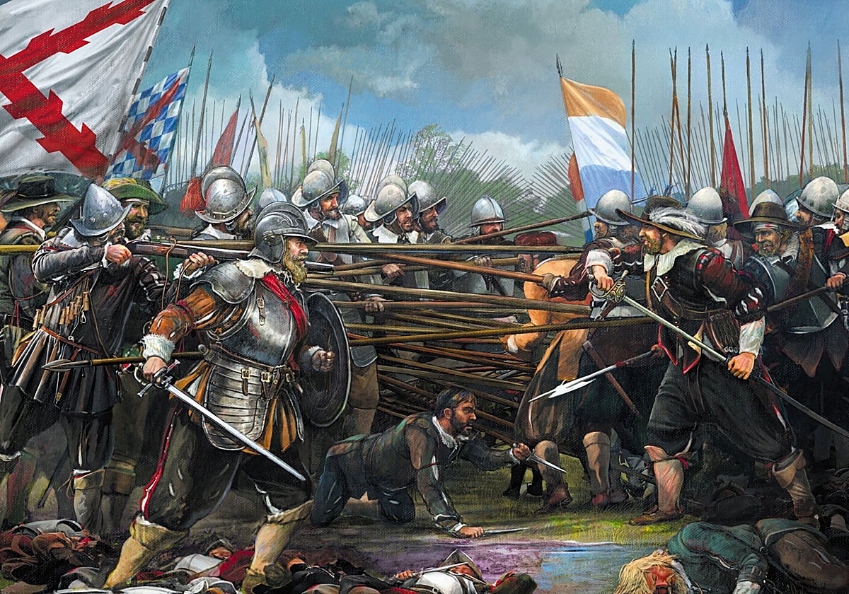 Los Tercios españoles en batalla