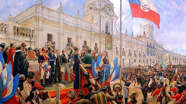 Proclamación y jura de la Independencia de Chile, por Pedro Subercaseaux