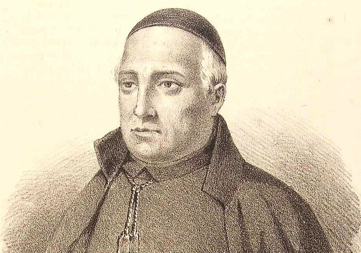 Grabado de Diego Muñoz Torrero.