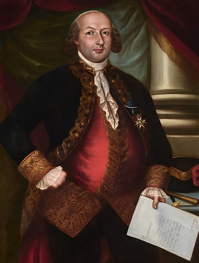 Bernardo de Galvez'in portresi, José Nicolas de Escalera, Havana, 1781