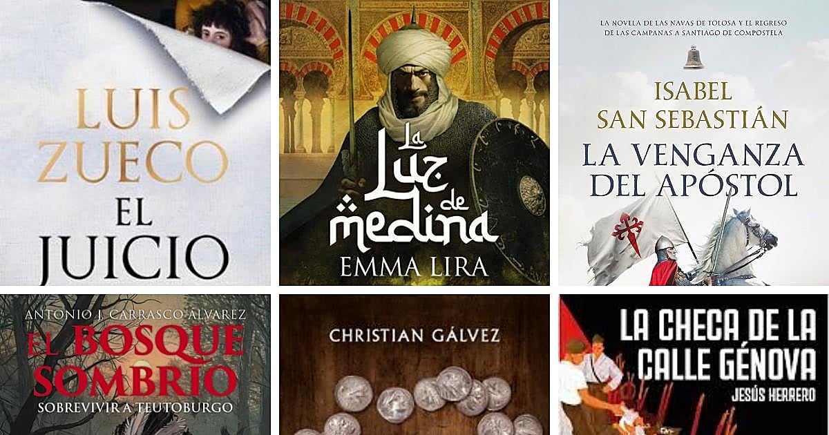Goya, Teutoburgo, la Córdoba medieval... Nueve novelas históricas para esta Feria del Libro de Madrid 2026