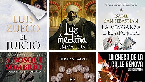 Goya, Teutoburgo, la Córdoba medieval... Nueve novelas históricas para esta Feria del Libro de Madrid 2026