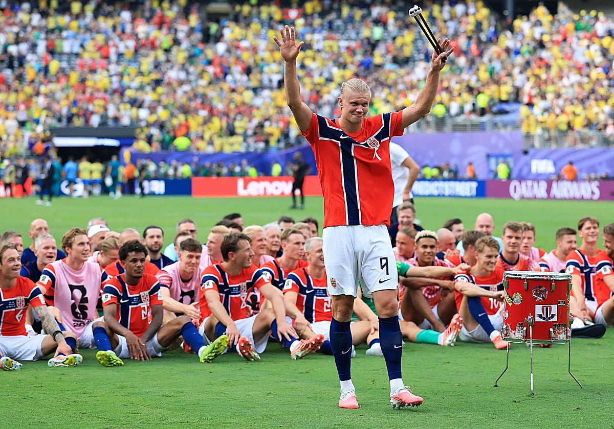 La verdad histórica tras la celebración vikinga de Haaland y Noruega en el Mundial