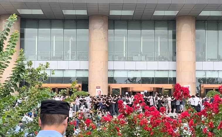Manifestación en China contra autoridades locales acusadas de «corrupción»