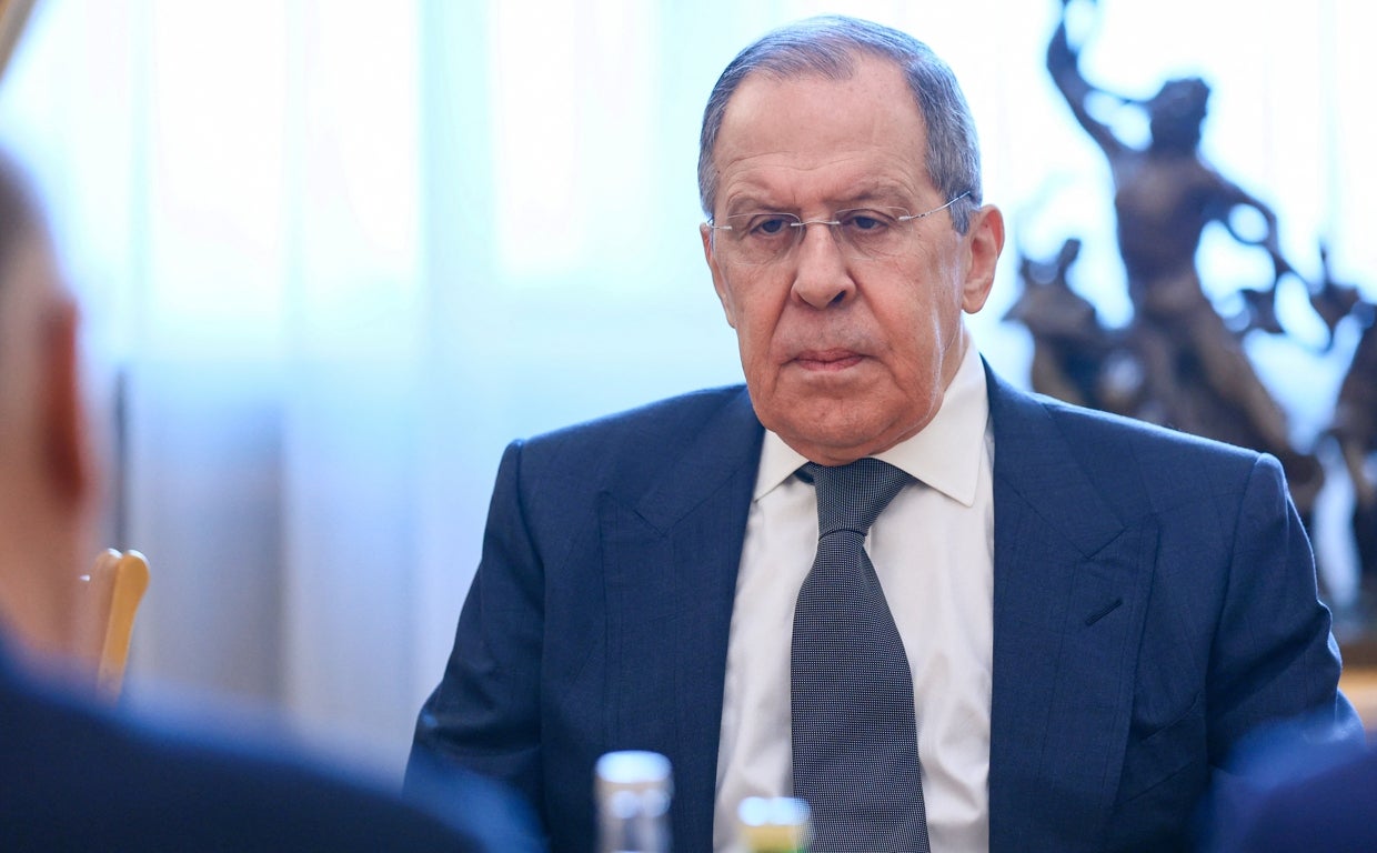 El ministro ruso de Asuntos Exteriores, Serguéi Lavrov