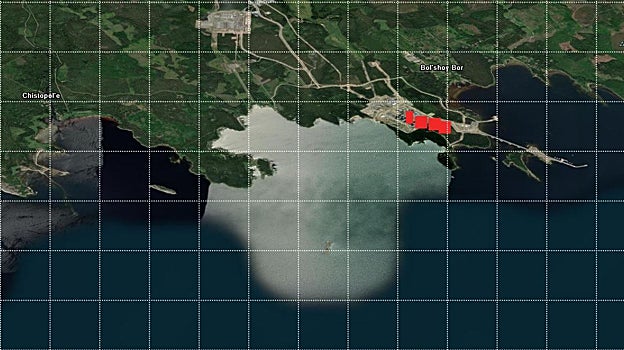 Imágenes de la herramienta FIRMS de la NASA muestran que se lleva quemando gas en Portovaya desde finales de julio