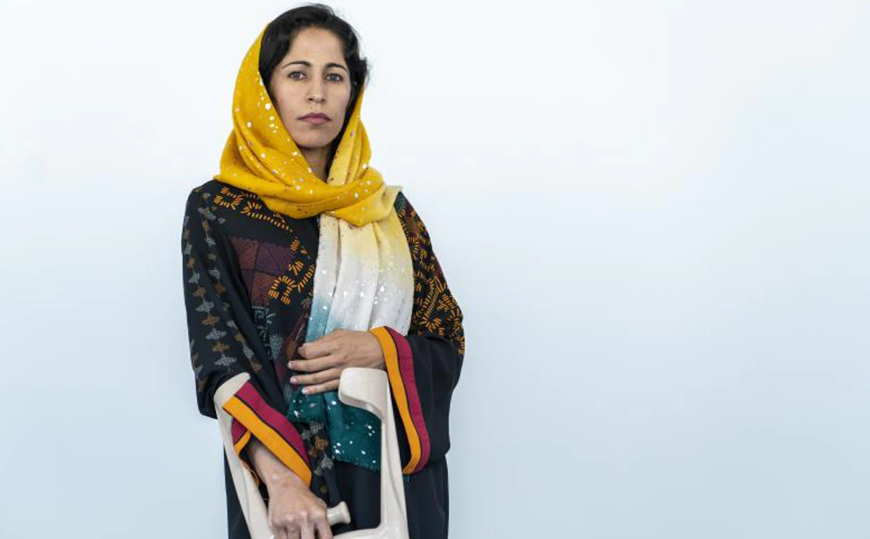 Khatera Safi, refugiada afgana en España, abandonó Kabul meses después de la llegada de los talibanes