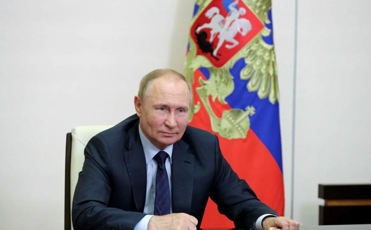 El presidente ruso, Vladimir Putin, durante una rueda de prensa