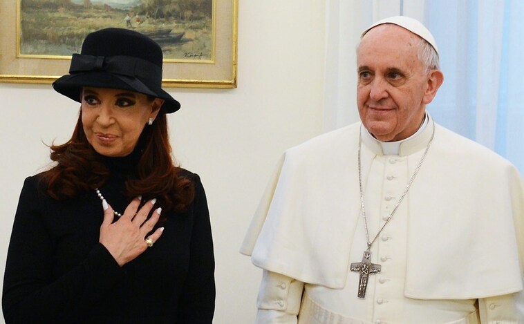 El Papa llama por teléfono y envía un telegrama de apoyo a Cristina Kirchner