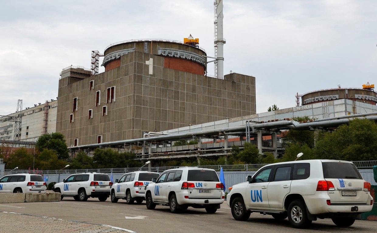La central nuclear de Zaporiyia