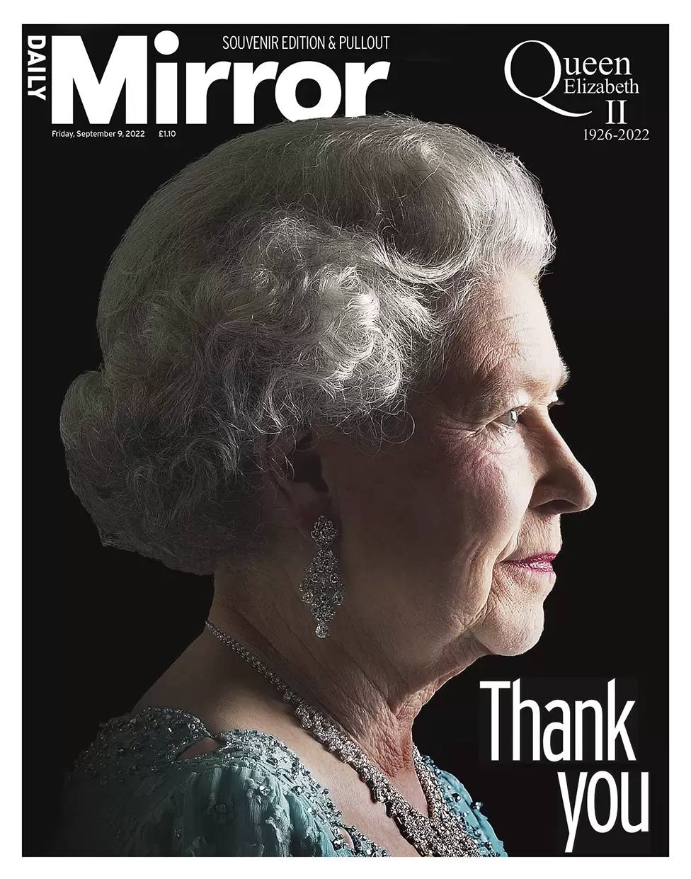 El tabloide Daily Mirror se despide con un escueto «Gracias»