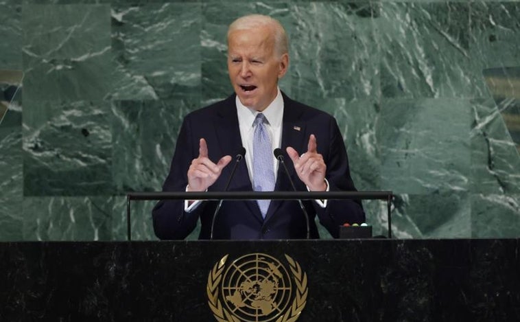 Biden acusa a Putin ante la ONU de «amenazas nucleares irresponsables»