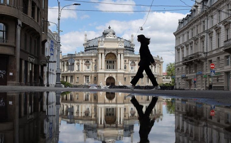 Denuncian ataques a Odesa con drones de fabricación iraní