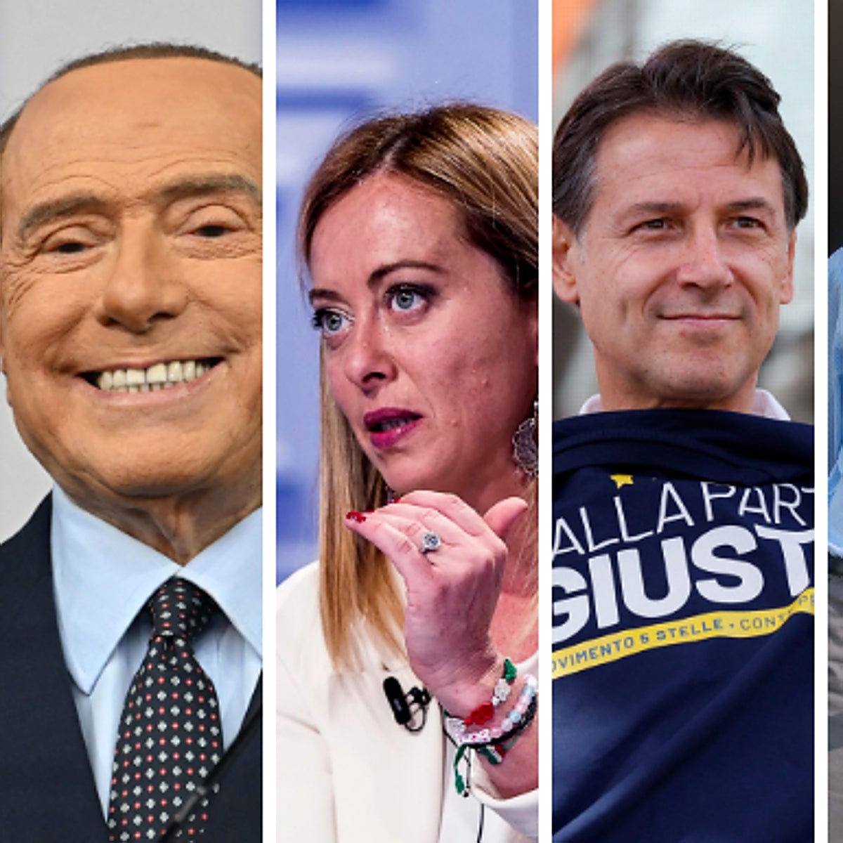 Las propuestas de los cinco candidatos a gobernar Italia