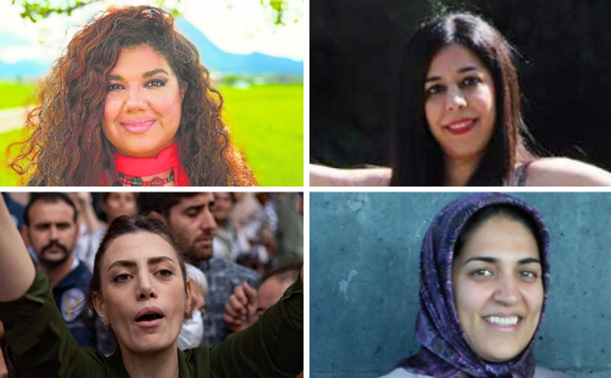 Varias iraníes relatan su lucha contra el régimen