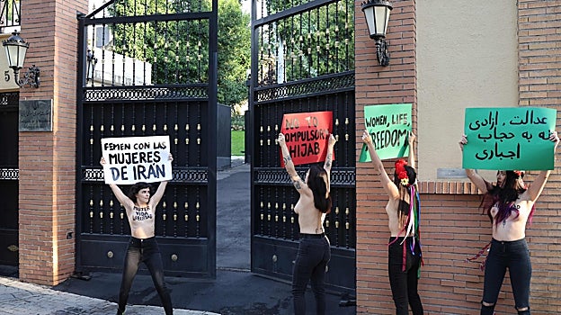 Protestas de Femen en Madrid